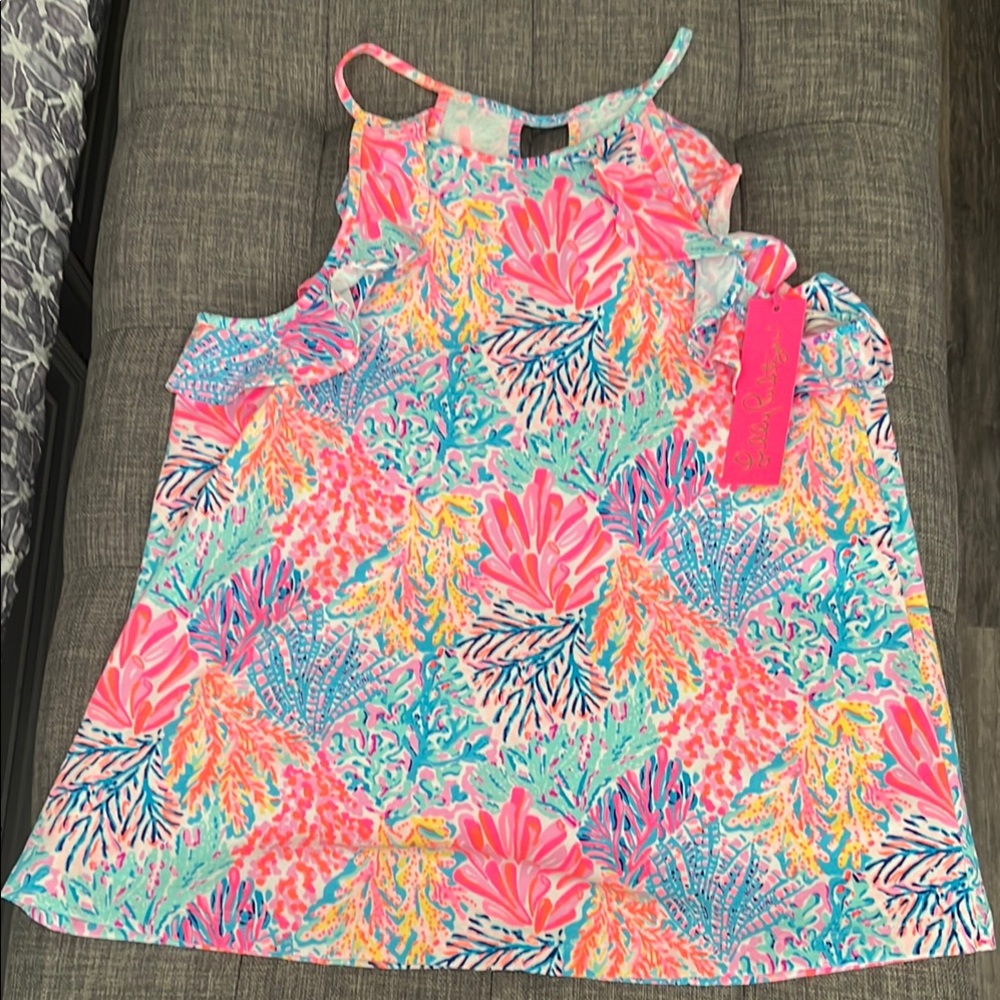 Lilly Pulitzer Multicolor Floral Blouse